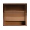 Alfi Brand 12" x 12" Brushed Copper PVD Stainless Steel Square Single Shelf Shower Niche ABNP1212-BC - alternate 5
